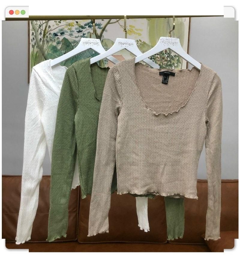 Forever 21 tops long sleeve top