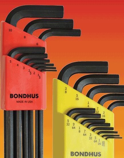 Bondhus 20199 Balldriver L Wrench Double Pack Furniture Home