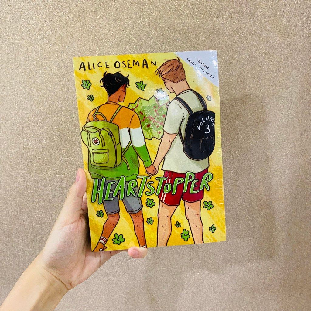 Book Heartstopper Series Volume 3 by Alice Oseman with free gift, Hobbies &  Toys, Books & Magazines, Storybooks on Carousell