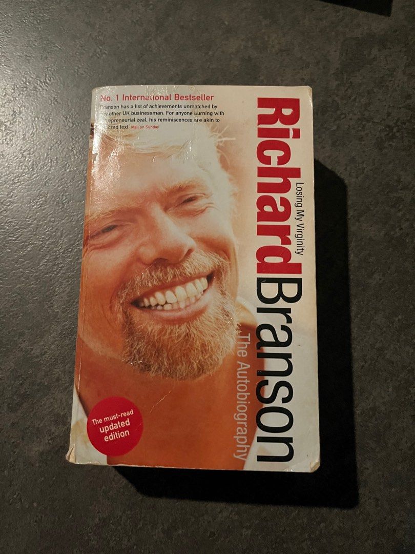 Book Richard Branson Losing My Virginity Hobbies And Toys Books And Magazines Fiction And Non 0709