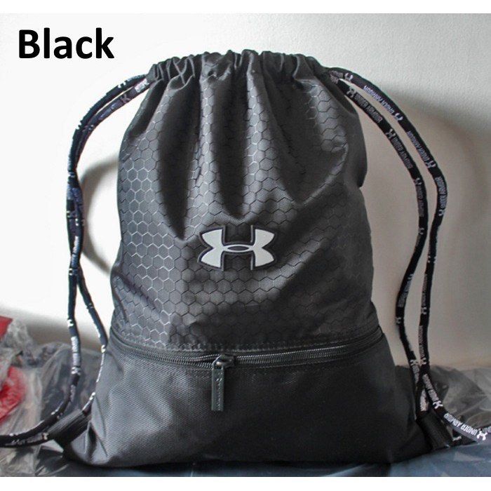 BRAND NEW IN STOCK) Under Armour UA Drawstring bag Assorted colours for  sports casual outdoor daily everyday use, Men's Fashion, Bags, Backpacks on  Carousell