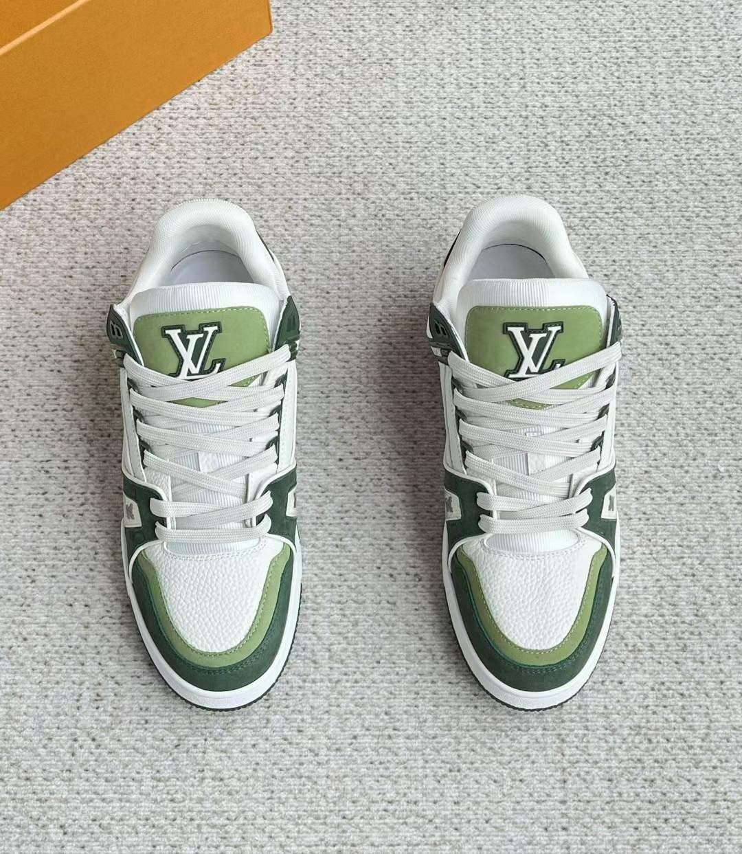Louis Vuitton LV Trainer LV Trainer Sneaker, White, 9.5 *Stock Confirmation Required