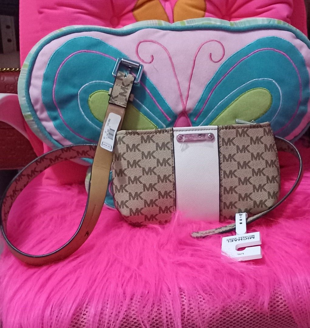 Michael kors belt bag pink store