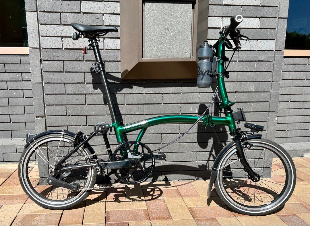 Brompton P line emerald green 小布, 運動產品, 單車及配件, 單車- Carousell