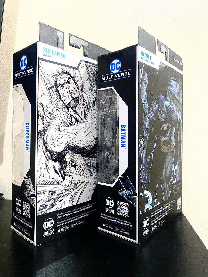 BUNDLE! Superman (Hush) & Batman (Hush) (Category: Comics & Manga) located in Pasig City. Submitted by rustymonzon (Listing ID 1264009462, Image 3). Description: BUNDLE Superman (Hush) & Batman (Hush) MISB Sealed Box 100% Good Condition Shipping via Lalamove, Grab or if you prefer other shipping.