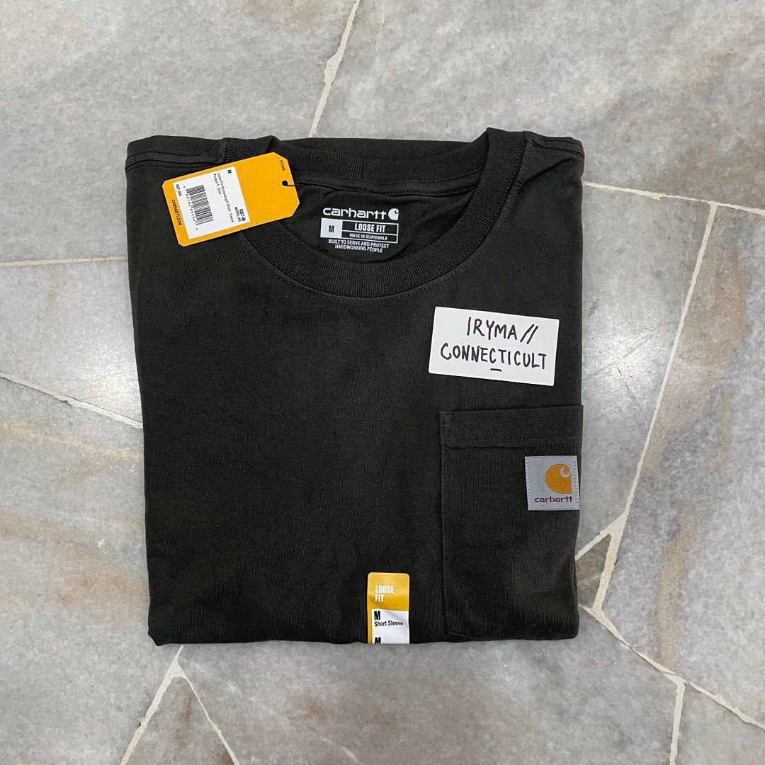 Size S M L Carhartt K87 Pocket Tee Peat Color