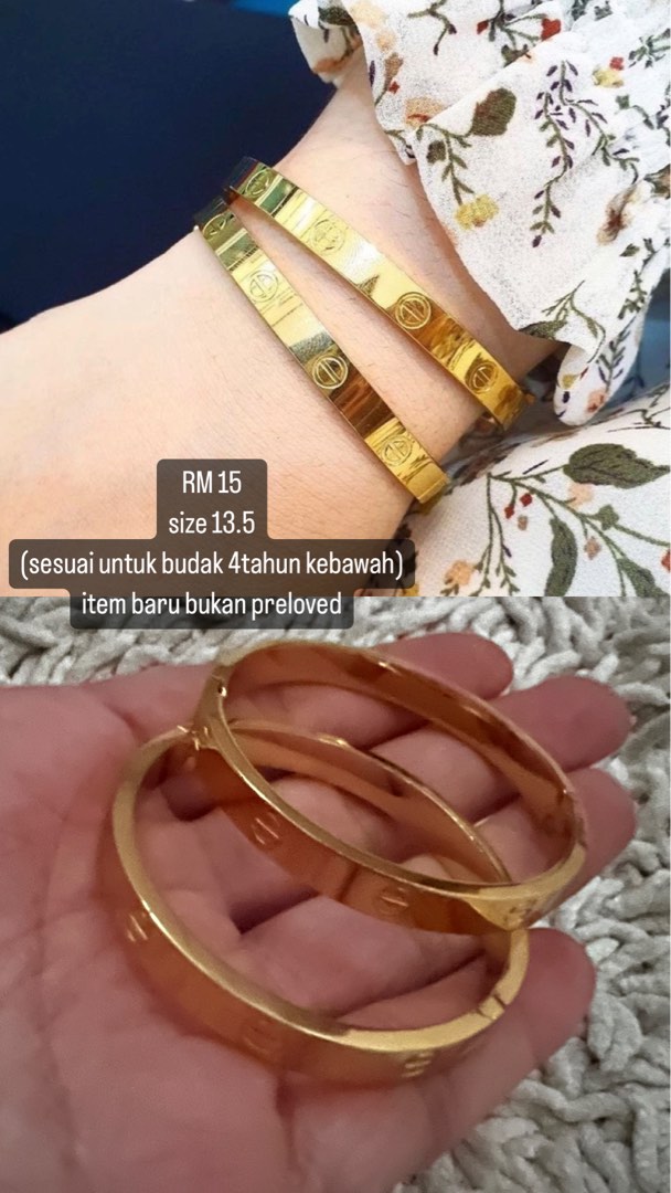 Child's cartier bangle best sale