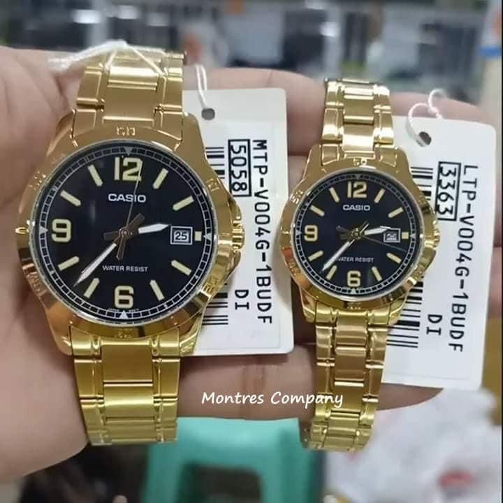 Casio couple deals watch price