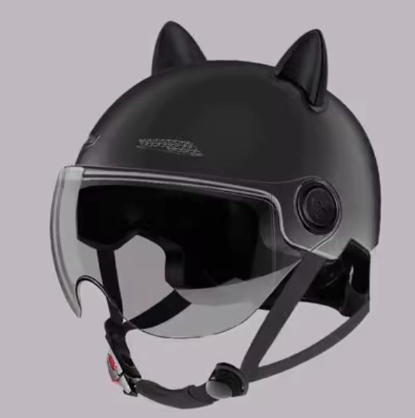 Cat Ear Ebike Helmet for EBike, Bicycle [PAB Eco drive Jimove MC Zebra