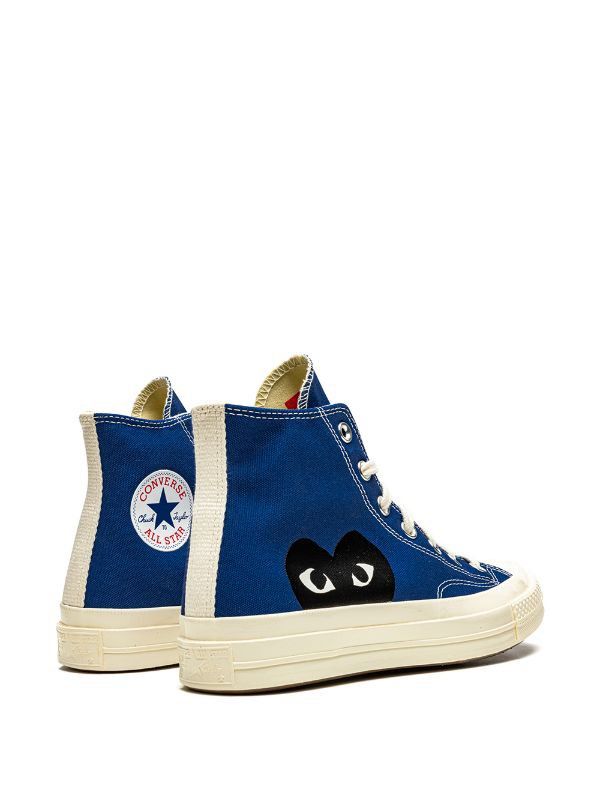 Cdg converse outlet blue heart