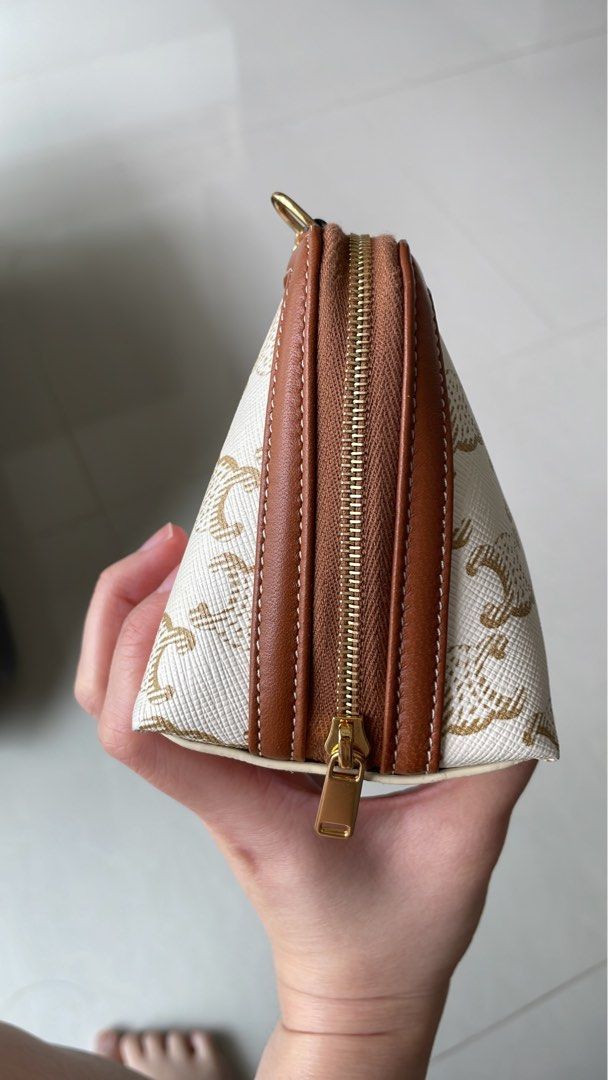Celine canvas hotsell clutch
