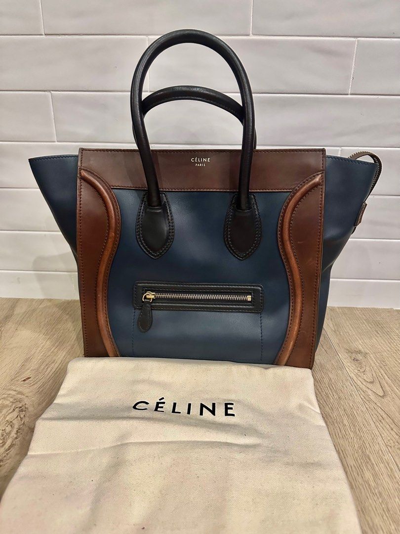 Celine tricolor mini luggage online