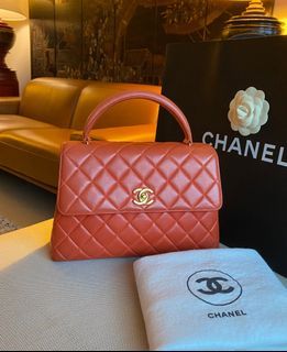 Chanel Small Goatskin Waist Chain Flap Bag, Luxury, Bags & Wallets
