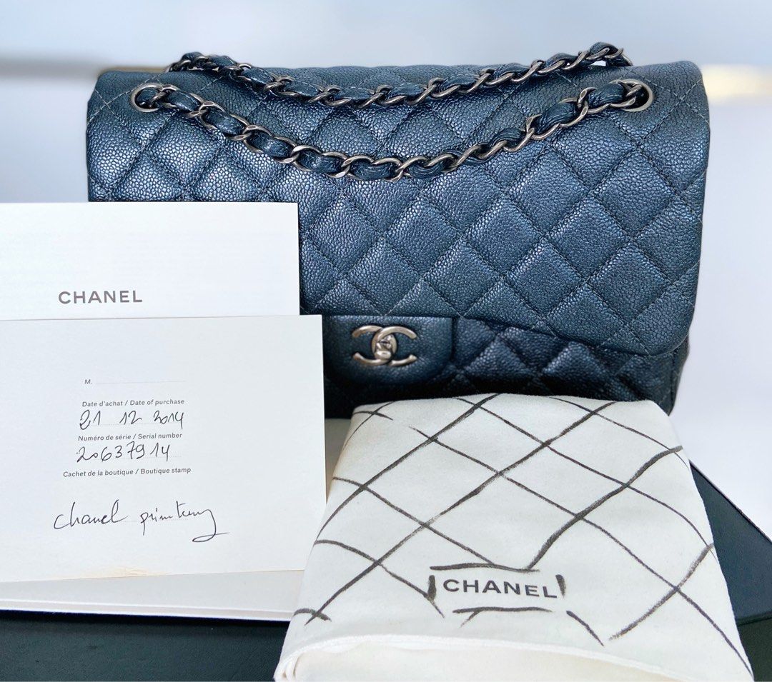Chanel classic jumbo double flap bag price store
