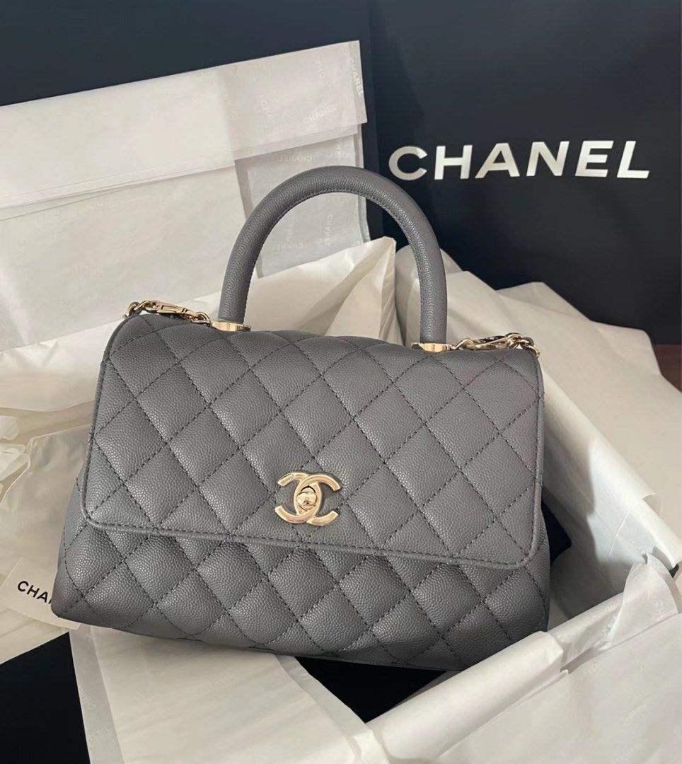 Chanel Coco Handle Small, Luxury, Bags & Wallets on Carousell