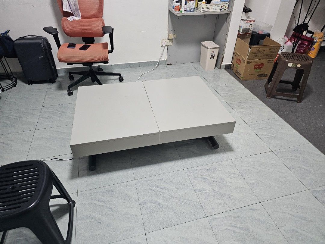 Used Adjustable Table Cheap high quality adjustable Table (length and height), Furniture ...