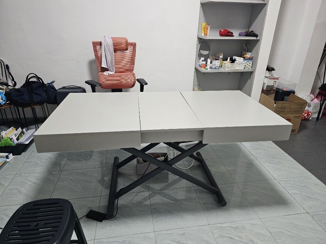 Used Adjustable Table Cheap high quality adjustable Table (length and height), Furniture ...