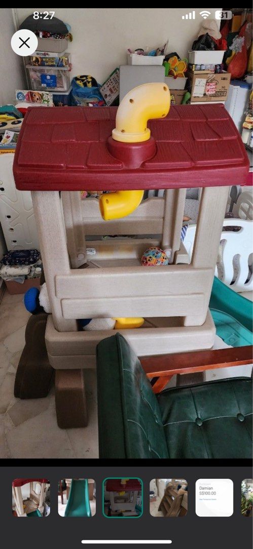 Step 2 lookout shop treehouse climber playset