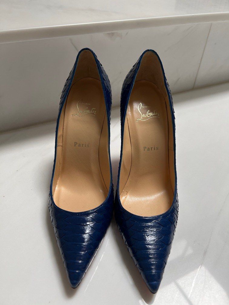 Christian Louboutin Python Heels