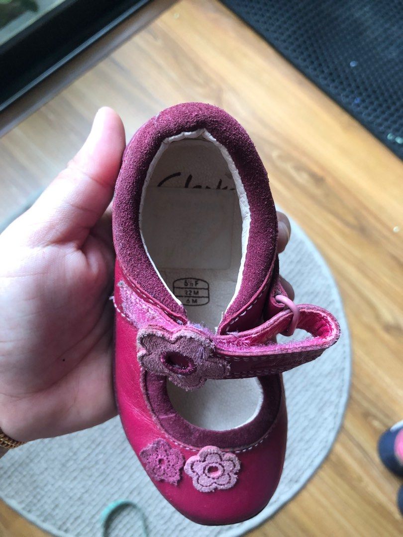 Clarks infant shoe size outlet