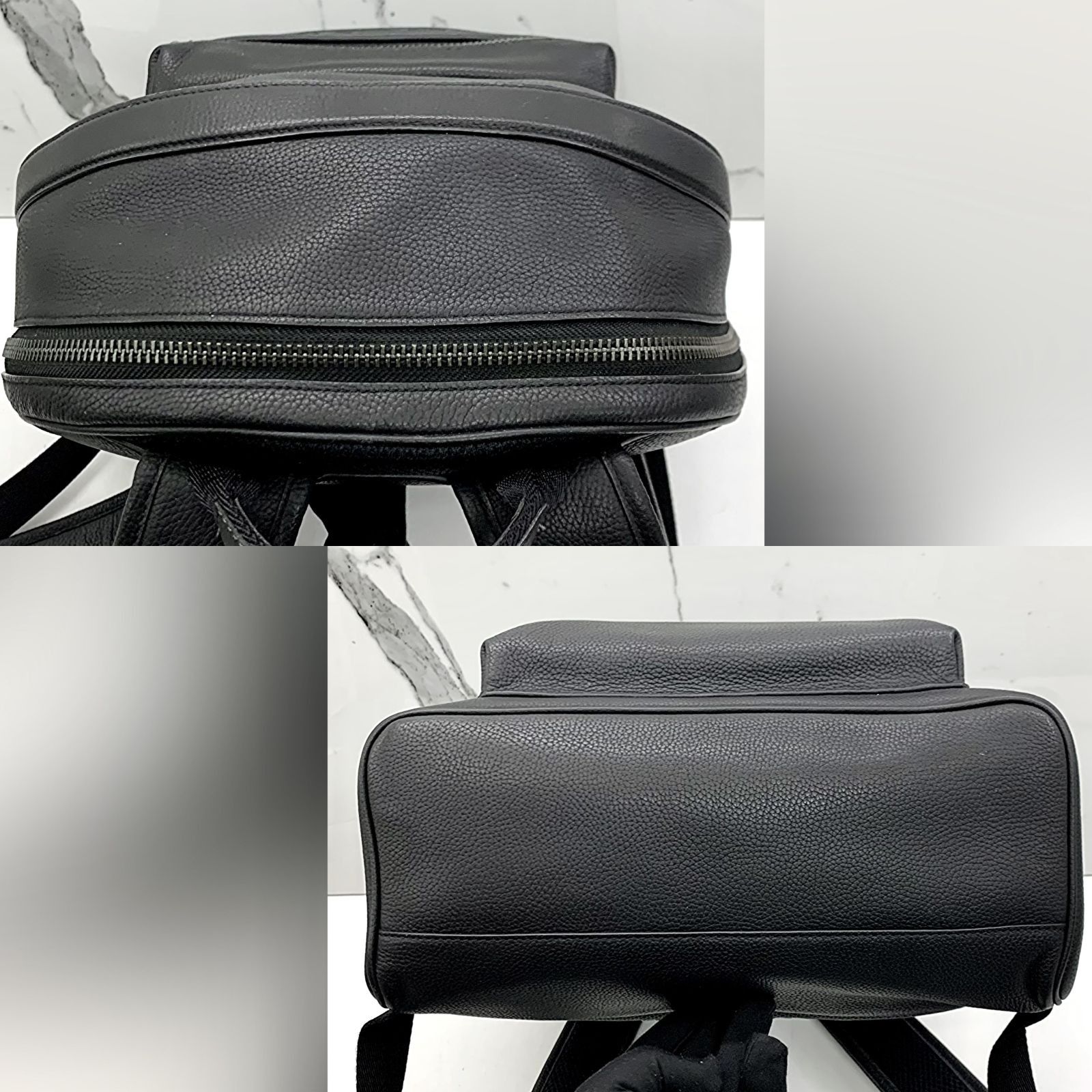 COACH C2286 BLACK LEATHER CHARTER BACKPACK 237036305 EK, Luxury 