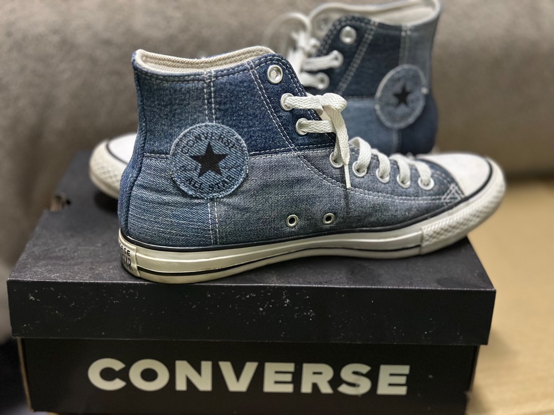 Converse all store star jeans shoes