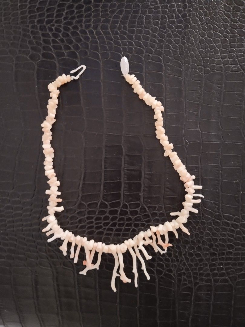 White branch coral best sale necklace