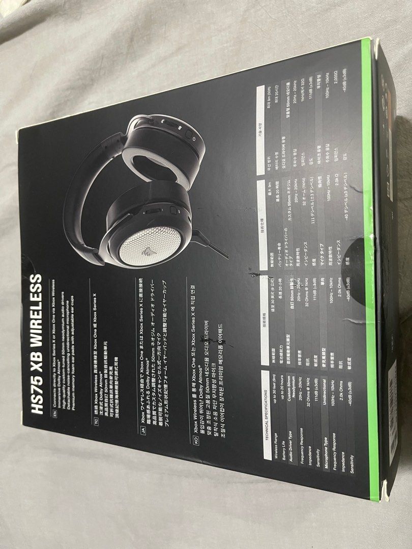 Corsair HS75XB Audio Headphones Headsets on Carousell