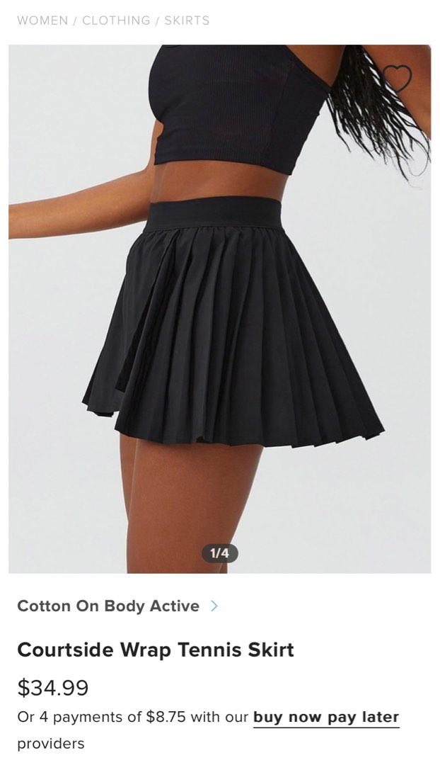 Wrap tennis skirt 2025