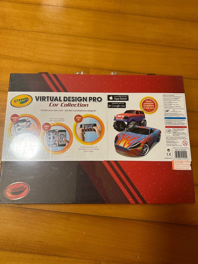 crayola-virtual-design-pro-car-collection-carousell