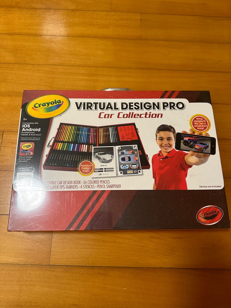 crayola-virtual-design-pro-car-collection-carousell