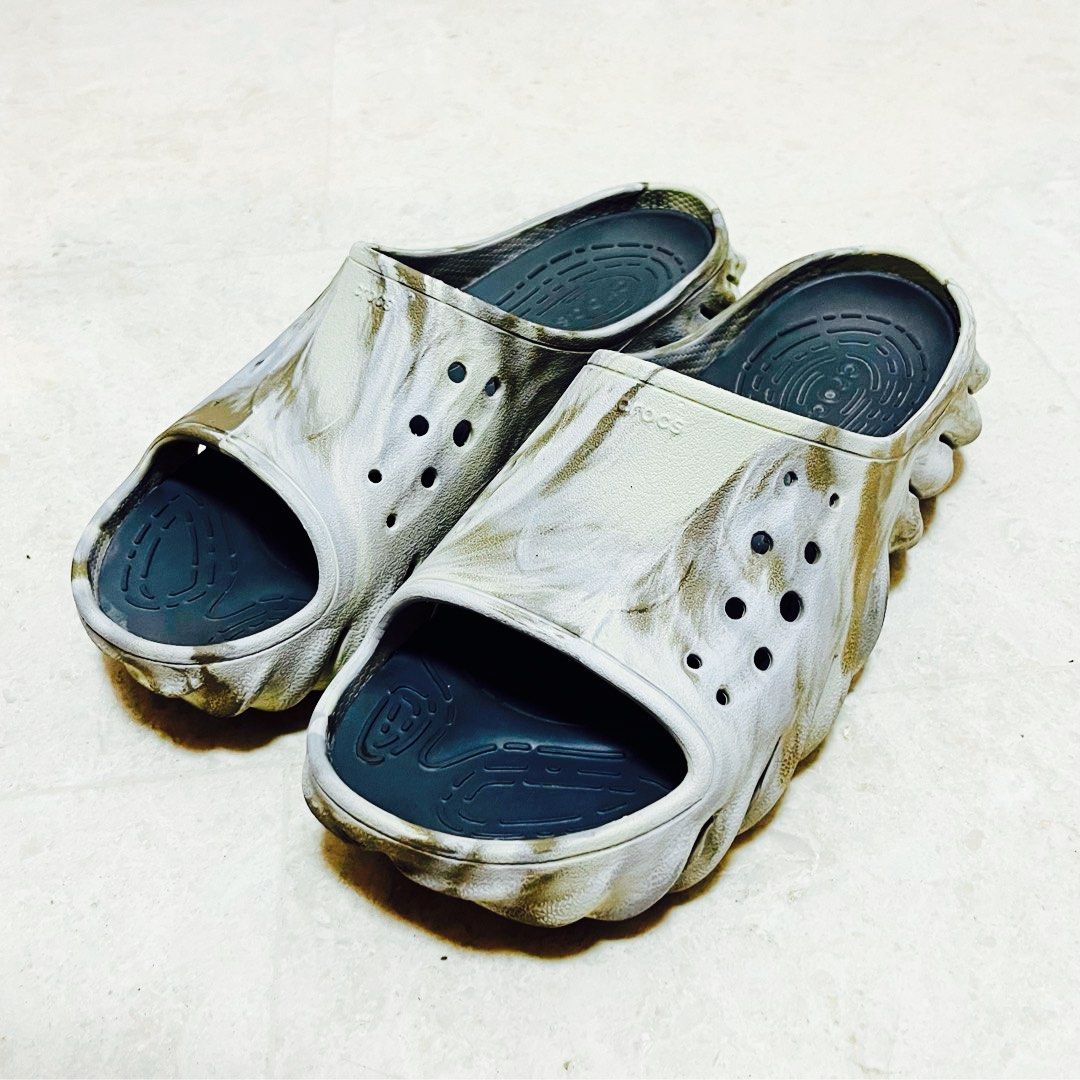 Mens hotsell croc sliders