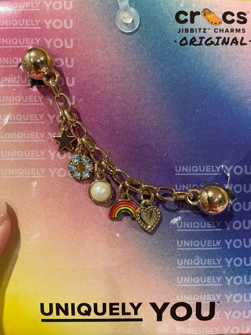 Crocs jibbitz chain, Women's Fashion, Jewelry & Organisers, Charms on