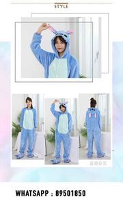 Cute Animal Onesies For Womens Mens Children  Green dinosaur  Grey cat  Cow  Minion   Frog Blue elephant  Totoro Black bat WA 89501850