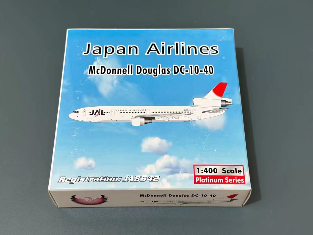 1/200 DC-10-40 Japan Asia JA8534 ダイキャスト-