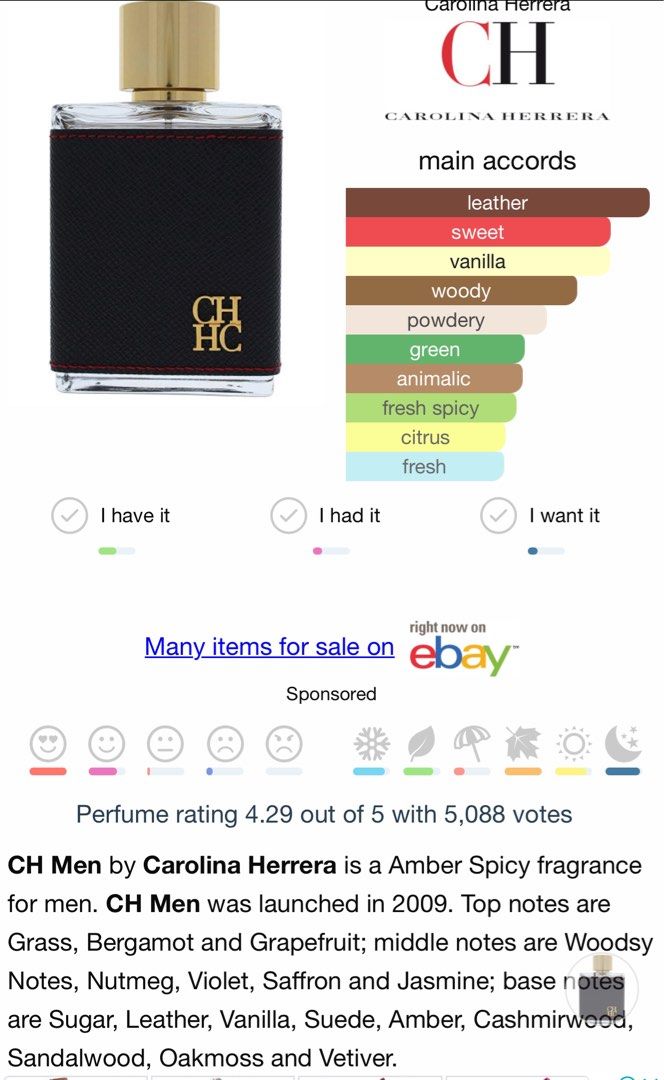 Chhc cologne hot sale