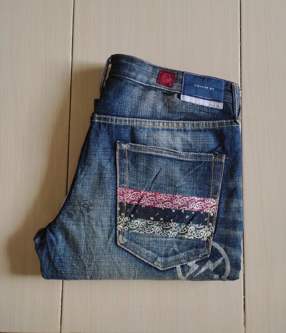 Denim By Vanquish & Fragment Selvedge Jeans (Saiz 34/35), Men's