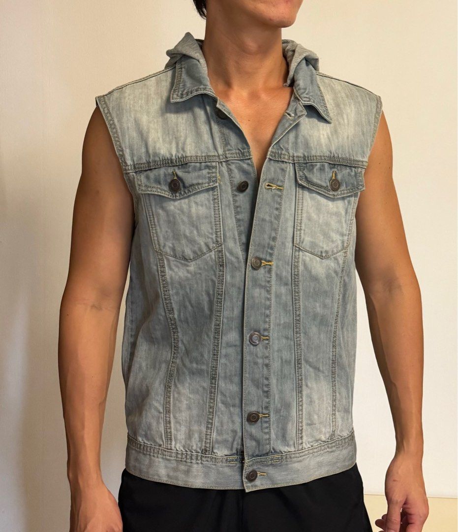 Men cheap sleeveless vest