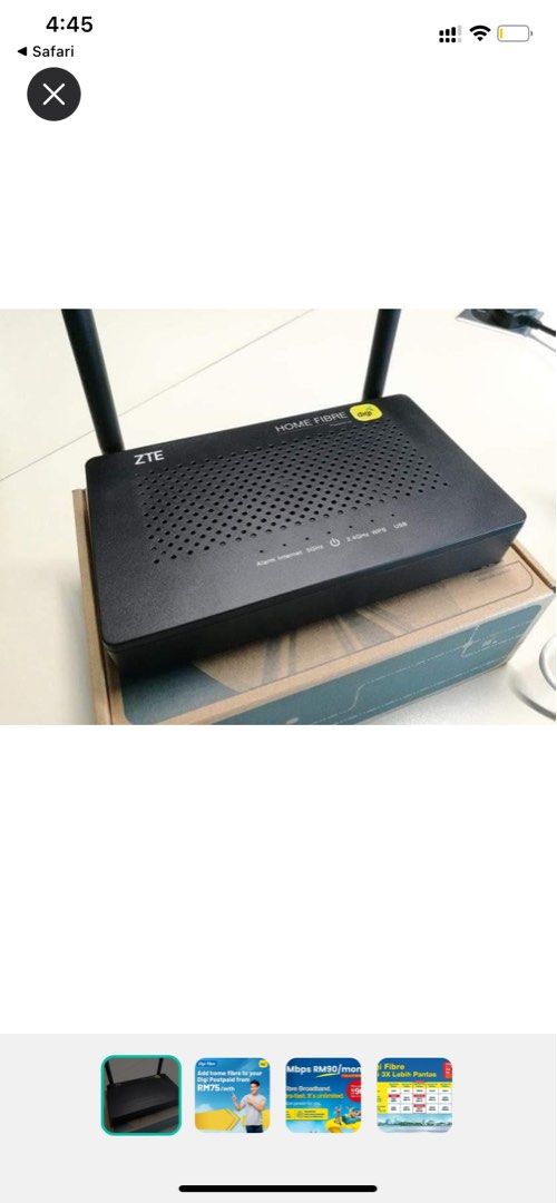 Digi modem router, Computers & Tech, Parts & Accessories, Networking on