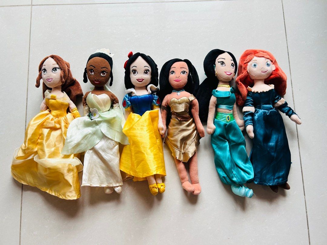 Disney princess 2024 rag dolls