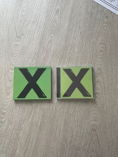 original ed sheeran cd album X multiply