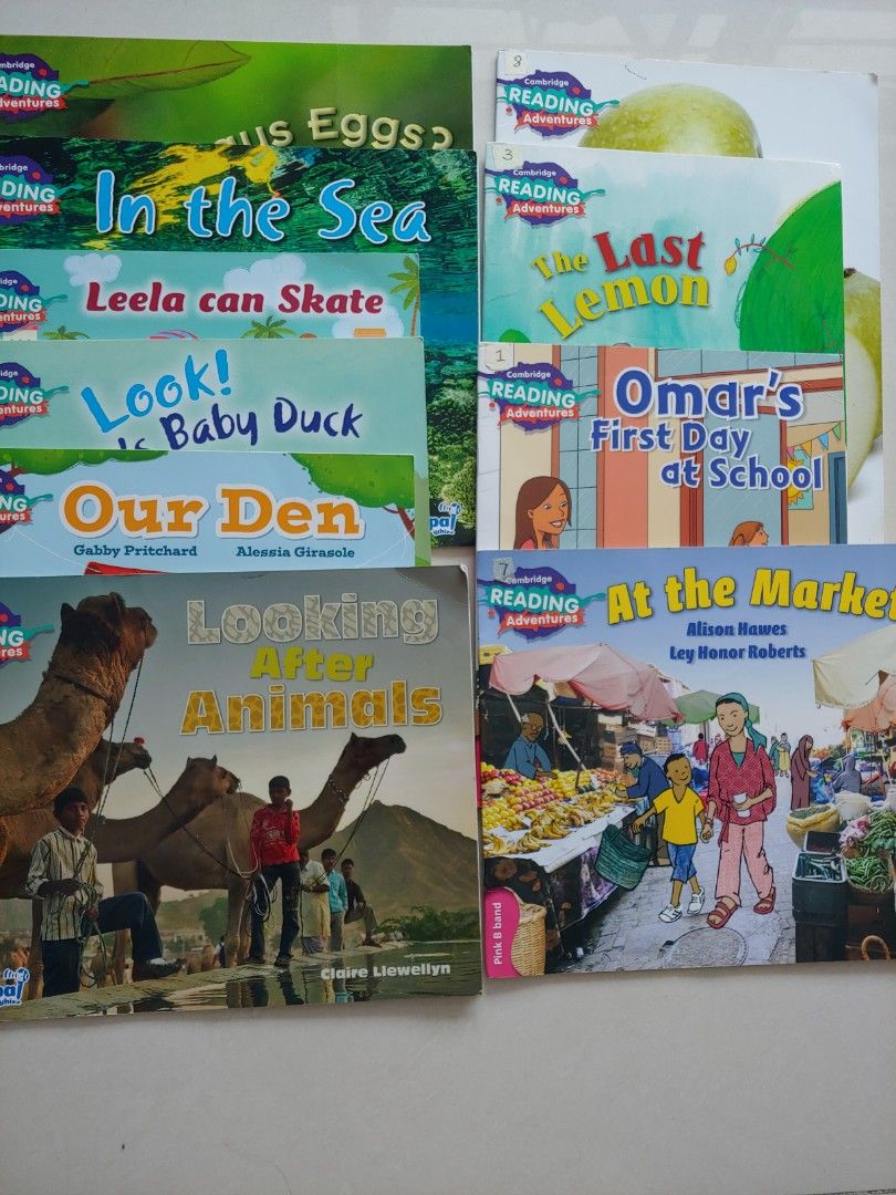 Cambridge　and　EPB　Toys,　on　Carousell　Books　Children's　Books　Reading　Magazines,　for　Hobbies　Preschool,　Adventure　Books