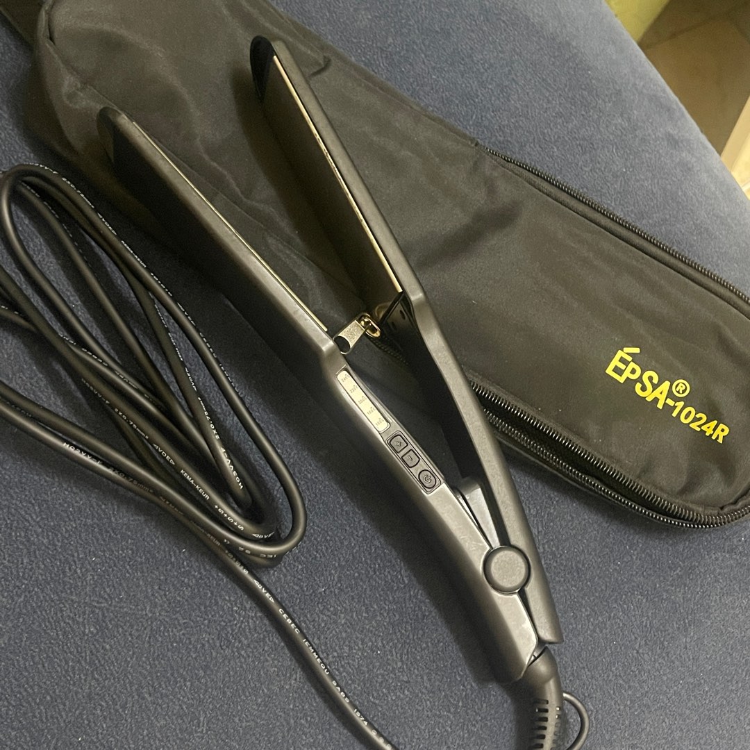 EPSA Heavy Duty Flat Iron Hair Straighter EPSA 1024R Beauty