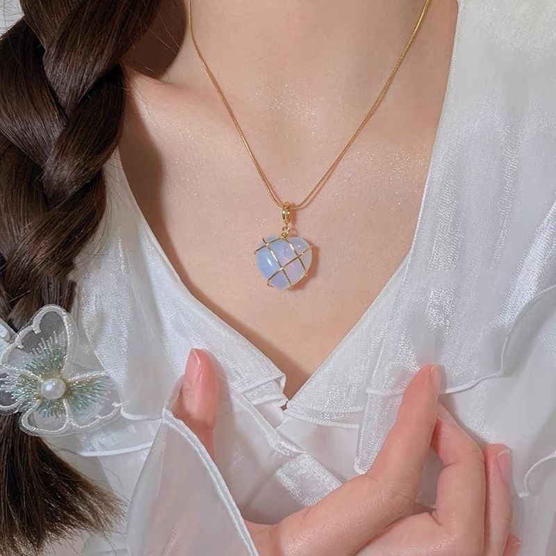 Diamond castle necklace sales