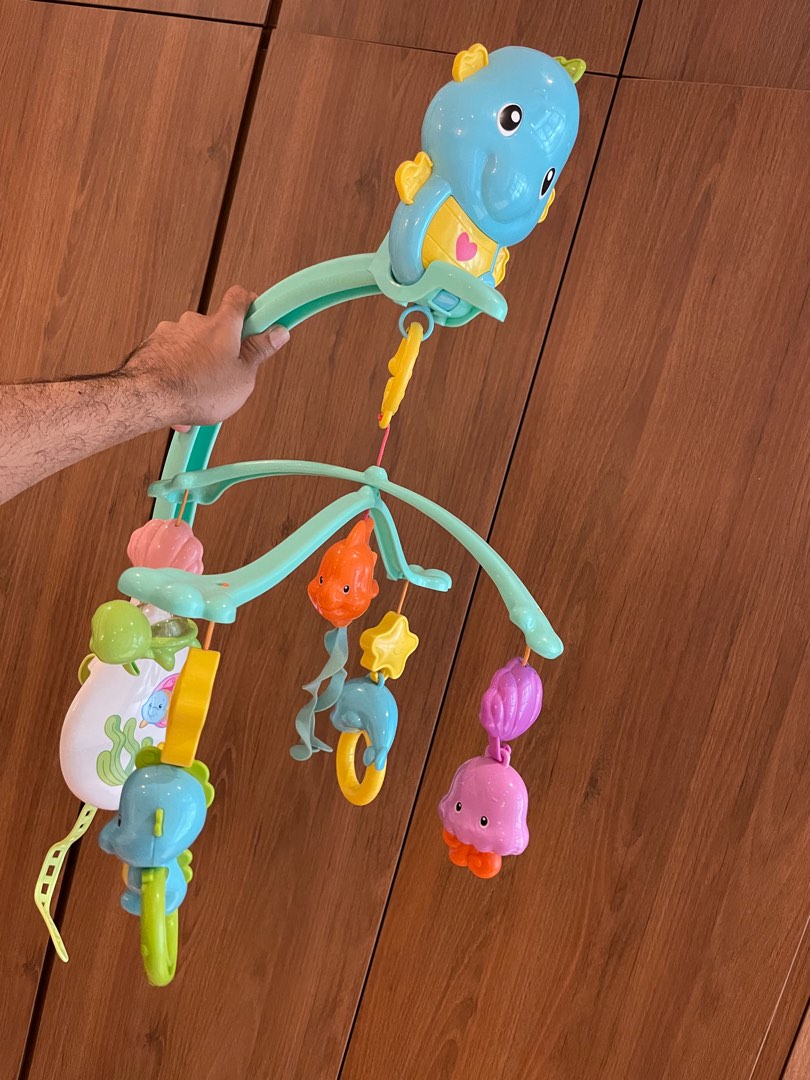 Fisher Price crib toy mainan mobile, Babies & Kids, Infant Playtime on