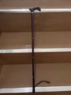 Foldable Walking Cane Brown and Black