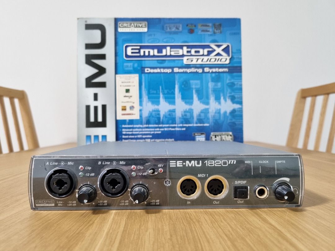 FREE] Creative E-MU (Emulator-X Desktop Sampling System), Hobbies