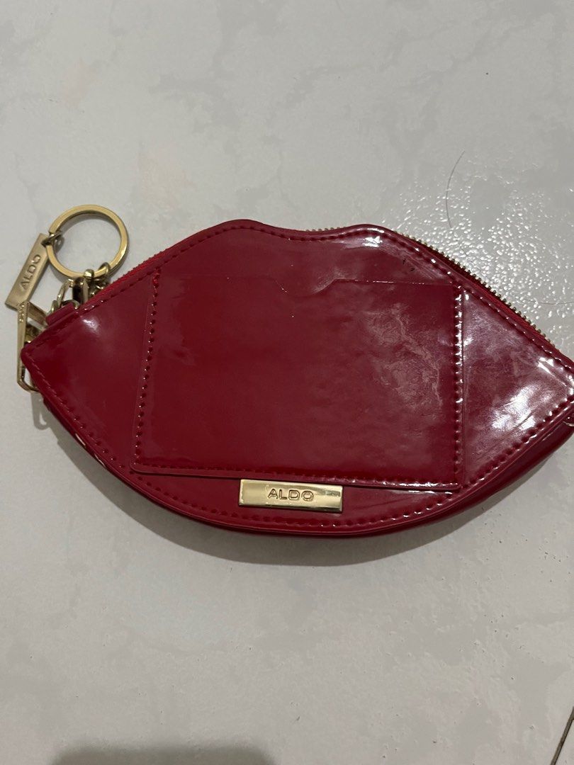 Red cheap aldo purse