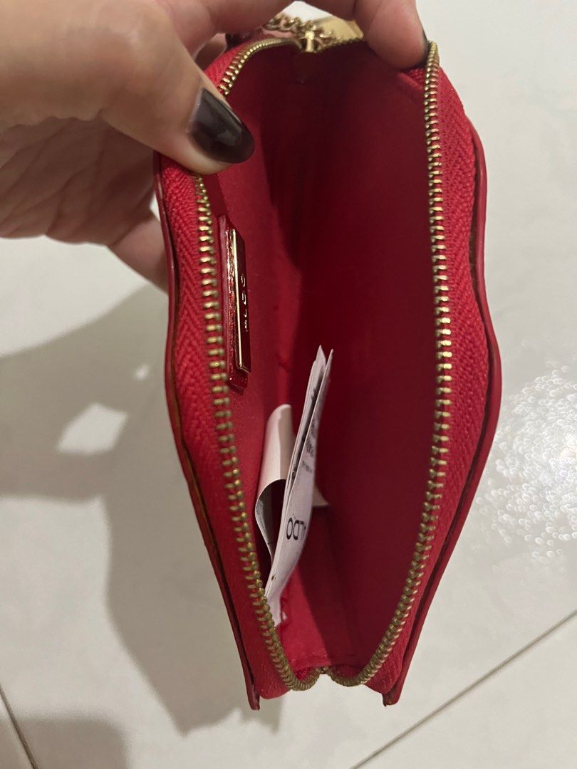 Red sales aldo purse