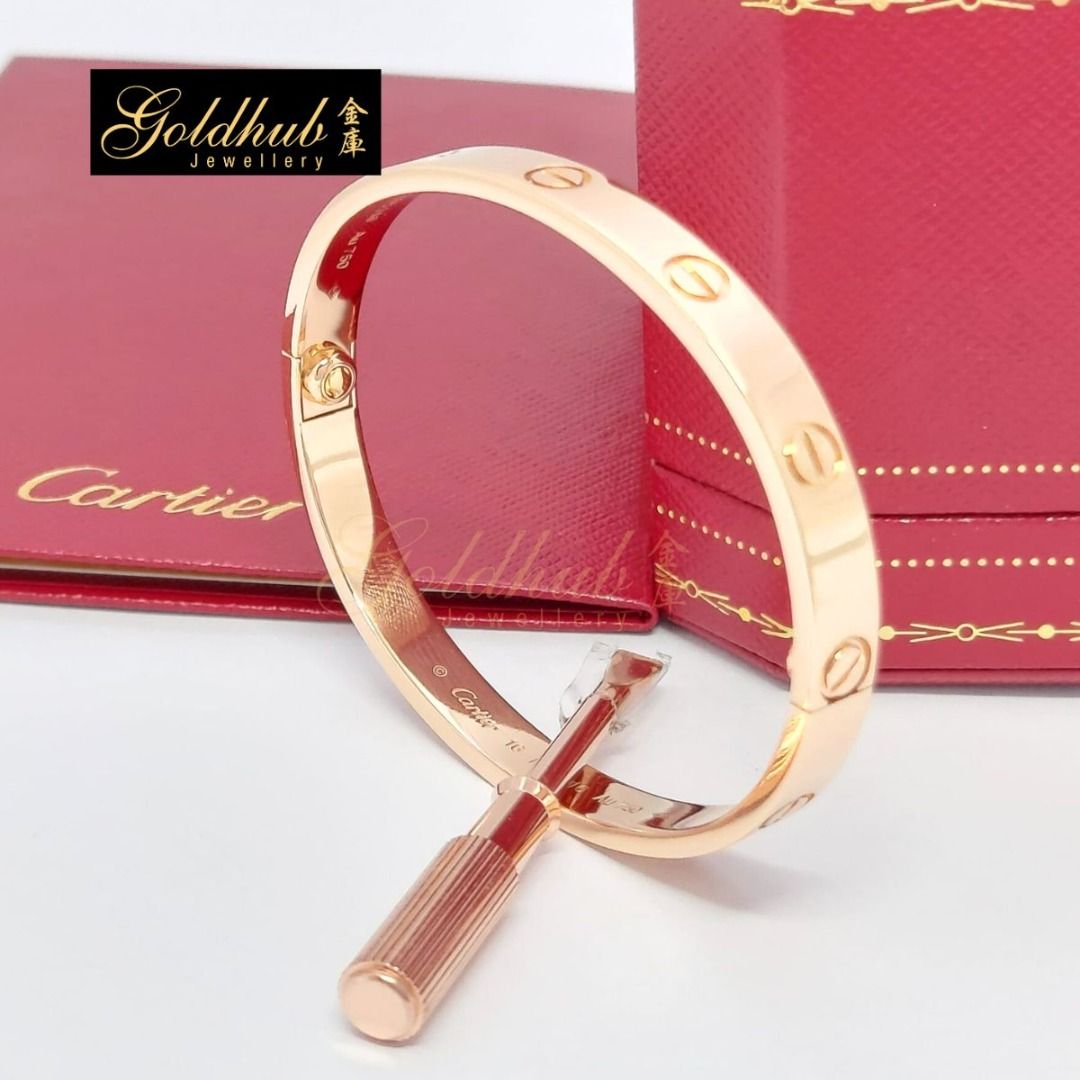 Certified pre owned cartier love bracelet outlet